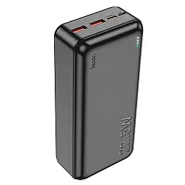 УМБ 30000mAh Power Bank HOCO Astute J101B 2USB Type-C QC Чорний