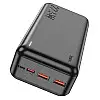 УМБ 30000mAh Power Bank HOCO Astute J101B 2USB Type-C QC Чорний