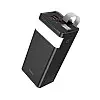 Універсальна мобільна батарея Hoco J86 Powermaster 40000mAh LED PD 20W / USB QC22.5W / Type-C to Micro 3A Чорна