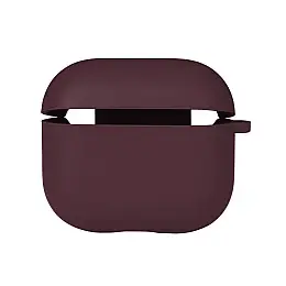 Чохол з мікрофібри Silicone Case Airpods 3 Maroon