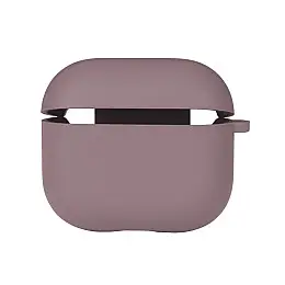 Чехол з мікрофібри Silicone Case Airpods 3 Чорна смородина