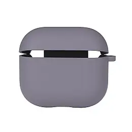 Чохол з мікрофібри Silicone Case Airpods 3 Лавандовий сірий