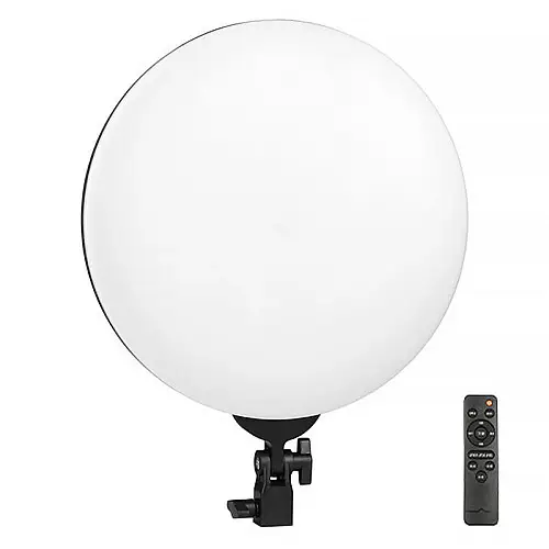 Світлодіодна LED панель Refutuna ML-460 для фото/відео зйомки кругла 45 см з ДУ (11897-69388)