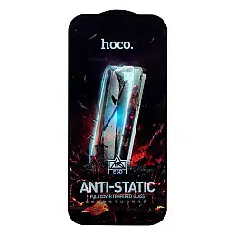 Захисне скло Hoco G10 HD Антистатичне iPhone 14 Pro 25 шт Чорний