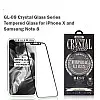 Защитное противоударное стекло Remax GL-08 Crystal 3D Full Cover iPhone X/ iPhone Xs Black