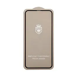 Захисне скло протиударне Proda Full Glue 3D iPhone X/iPhone Xs Black
