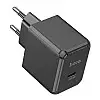 Сетевий зарядний пристрій Hoco CS13A Ocean PD20W Type-C PC+ABS Чорний