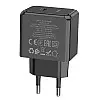 Сетевий зарядний пристрій Hoco CS13A Ocean PD20W Type-C PC+ABS Чорний