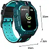Дитячі розумні смарт годинники No Brand Q19 Blue (16110-hbr)