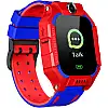 Дитячі розумні смарт годинники Smart Q19 з камерою прослуховування Sim-картою Red Blue (16111-hbr)