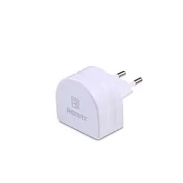 Сетевий зарядний пристрій Remax RMT-7188 Moon 2.1A 2 USB 220V Білий