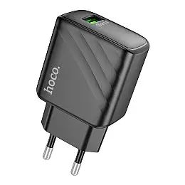 Сетевое зарядное устройство Hoco CS21A 1USB QC 18W Quick Charge 3.0 Black