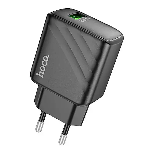 Сетевое зарядное устройство Hoco CS21A 1USB QC 18W Quick Charge 3.0 Black