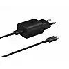 Зарядний комплект Samsung EP-TA800NBE USB Type-C PD 3.0 PPS Max 25W S20 A53 A73 A33 A13 Чорний