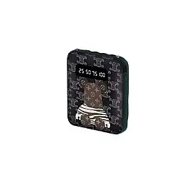 УМБ Power Bank Smart 5000mAh повербанк з екраном і ліхтариком 4 в 1 Bearbrick Black (16133-hbr)