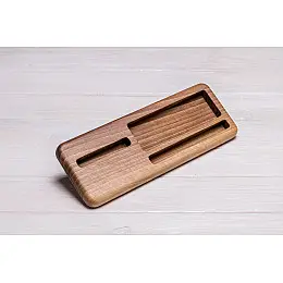 Держатель з дерева на робочий стіл ecoWalnut