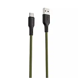Кабель Proove Rebirth Type-C 2.4A 1м green