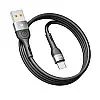 Кабель для зарядки USB Ridea RC-XS51 X-Silicone USB-Type C 60W 20V/3A 1.2 м Черный