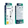 Кабель для зарядки USB Ridea RC-XS51 X-Silicone USB-Lightning 12W 5V/2.4A 0.25 м Белый
