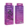Кабель для зарядки и обмена данными USB Ridea RC-AI21 AirSiliconePro 12W 5V/2.4A USB-Lightning 1 м Черный