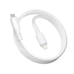 Кабель для зарядки та обміну даними USB Ridea RC-CO10 CommonPro 30W 10V/3A Type-C to Lightning 1 м Білий