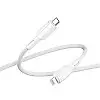 Кабель для зарядки и обмена данными USB Ridea RC-CO10 CommonPro 30W 10V/3A Type-C to Lightning 1 м Белый