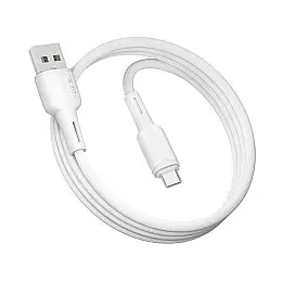 Кабель для зарядки та обміну даними USB Ridea RC-CO10 CommonPro 60W 20V/3A USB-Type C 1 м Білий