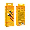 Кабель для зарядки и обмена данными USB Ridea RC-ST74 StablePro 60W 20V/3A USB-Type C 1 м Красно-черный