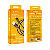 Кабель для зарядки и обмена данными USB Ridea RC-ST74 StablePro 60W 20V/3A USB-Type C 1 м Черный