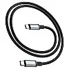 Високошвидкісний кабель для передачі даних USB Hoco US10 Type-C to Type-C USB3.0/5GB 0.5 м Чорний