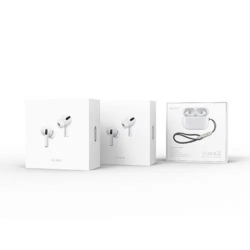 Бездротові вакуумні навушники XO EV51 Bluetooth 5.1 White (33484_3161451)