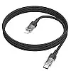 Кабель для зарядки та передачі даних USB Hoco U129 Spirit USB-C to IP / Type-C to Lightning PD27W 1.2 м Black