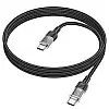 Кабель для зарядки та передачі даних USB Hoco U129 Spirit PD 60W 20 В / 3 А Type-C to Type-C 1.2 м Black