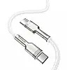 Кабель BASEUS Cafule metal Type-C to Type-C 100W 1м білий