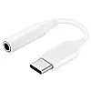 Переходник для наушників Samsung USB Type C To 3.5mm Aux Adapter Type-c 3 5 Jack Білий