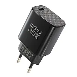 Зарядное устройство XON PowerCharge 20W PD20 USB Type-C Черный (PCWB020020A0С1B 6150)