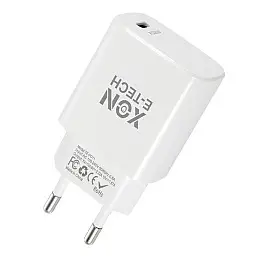 Зарядное устройство XON PowerCharge 20W PD20 USB Type-C White (PCWB020020A0С1W 6167)