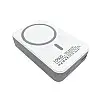 Портативная магнитная беспроводная батарея XON PowerBank Magsafe 10000 mAh 15W Белый (YC1W2 7768)