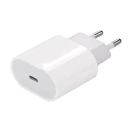 Зарядное устройство Wuw 20W USB-C Power Adapter 3.0A Type C to Lightning White