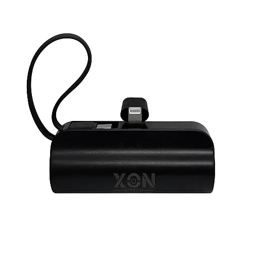 Портативная мини-батарея XON PowerBank MiniCharge 5000 mAh Lightning + USB Type-C Черный (DC5LC 6754)