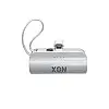 Портативная мини-батарея XON PowerBank MiniCharge 5000 mAh Lightning + USB Type-C Белый (DC5LC 6761)