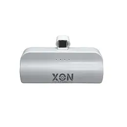 Портативная мини-батарея XON PowerBank MiniCharge 5000 mAh USB Type-C Белый (DC5CE 6785)