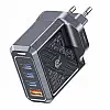 Зарядний пристрій для телефону Remax Mecha Warrior GaN 120W 3C+1A RP-U107