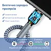 Кабель зарядки Remax Jany RC-124a USB 2.0 Type-C 2.4A Сірий 1 м