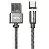 Магнитный кабель для зарядки USB Remax RC-095a Gravity USB-Type C 1 м Black