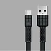 Кабель для зарядки та передачі даних Remax RC-116i Armor USB-Lightning 2.4А 1 м Black