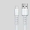Кабель для зарядки та передачі даних Remax RC-116i Armor USB-Lightning 2.4А 1 м Білий