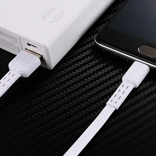 Кабель для зарядки та передачі даних Remax RC-116i Armor USB-Lightning 2.4А 1 м Білий