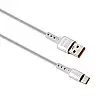 Кабель для зарядки та передачі даних Remax RC-135a Chaining 5A USB-Type C 1 м Білий