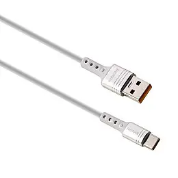 Кабель для зарядки та передачі даних Remax RC-135a Chaining 5A USB-Type C 1 м Білий